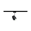 Paulmann Foco URAIL CONE giratorio, inclinable GU10, cromo, negro mate regulable