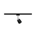 Paulmann Foco URAIL COVER giratorio, inclinable GU10, cromo, negro mate regulable