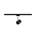 Paulmann Foco URAIL CIRCLE giratorio, inclinable, cromo, negro mate