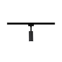 Paulmann Foco URAIL TUBO LED giratorio, inclinable, cromo, negro mate 