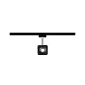 Paulmann Foco URAIL CUBE LED, cromo, negro mate
