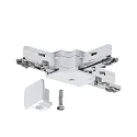 Paulmann Conector en T monofásico URAIL, blanco