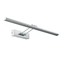 Paulmann Luminaria para cuadros GALERIA BEAM SIXTY LED con brazo articulado, inclinable, níquel cepillado 