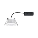 Paulmann Luminaria empotrable para techos CALLA LED giratorio IP65, blanco mate 