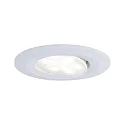 Paulmann Luminaria empotrable para techos CALLA IP65 giratorio, CCT Switch, juego de 3 IP65, blanco mate 
