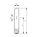 Philips Lámpara halógena de vapor metálico HPI-T PRO T65 E40 4300K CRI 60-69 