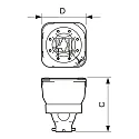 Philips Lámpara de halógeno MSD PLATINUM 20 RB 1CT/8 470W 22400lm 8000K regulable