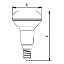 Philips Lámpara LED CorePro LEDspot R50 E14 4,3W 390lm 2700K 36° CRI 80 regulable