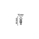 RADIUM Lámpara de halógeno GY6,35 RJL-SKY-IRC GY 6,35 60W 1650lm 3000K CRI 100 regulable