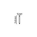 RADIUM Barra de combustible halógena R7s RJH-TS 48W/230/C/XE/R7S claro R7s 48W 700lm 2800K CRI 100 regulable