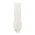 Lámpara LED compacta ESSENCE DUO/E18 HF EM 840 (RALUX DUO/E RETROFIT) conmutable mate G24q-2 7W 660lm 4000K 280° CRI >80  mate