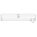 RADIUM Tubo LED T5 DC TUBE T5 NEO mate G5 17,9W 2840lm 3000K 220° CRI 80-89 regulable