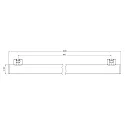 RADIUM Lámpara de línea S14s RaLEDina RL-RAL2 60 S14s 4,9W 430lm 2200K 200° CRI >90 regulable