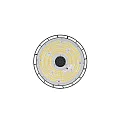 RADIUM hall spot STAR 100 DALI GEN5 DALI controllable, CCT Switch, multipower, focusable IP65, black dimmable