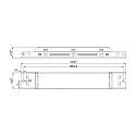 RADIUM LED driver LED DC ON-OFF 200-350MA 60W current constant, adjustable, white