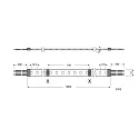 Radium Outdoor LED Strip RaLED Protected Colormix Star 500, IP67, 75 LED/m