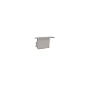 end cap SMALL WING, white