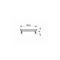 RADIUM Recubrimiento SMALL 16.4/4 C1, negro