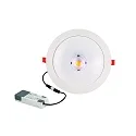 Luz downlight GLAN L Ø 270MM Plug&Play rígido, CCT Switch, UGR < 19, multipower IP20, blanco 