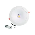 Luz downlight GLAN XL Ø 320MM Plug&Play rígido, CCT Switch, UGR < 19, multipower IP20, blanco 