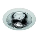 Luz downlight GLAN M Ø 237MM Plug&Play rígido, CCT Switch, UGR < 19, multipower IP20, aluminio, blanco 
