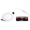 ceiling recessed luminaire TALAN XXS Ø 118MM Plug&Play rigid, CCT Switch, multipower IP44, white 