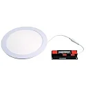 Luminaria empotrable para techos TALAN M Ø 220MM Plug&Play rígido, CCT Switch, multipower IP44, blanco 