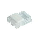 Alimentador VARDAFLEX 1CM - PUSH LOCK-W 2 polos, mate, transparente