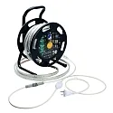 Tira LED VARDAFLEX AC WORK LIGHT PLUS / 15M DRUM 930 con posibilidad de alimentación, con enchufe, con asa blanco