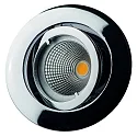 Luminaria empotrable MR11 giratorio IP20, cromo