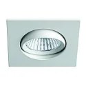 Luminaria empotrable para techos BAN COB giratorio, cuadrado, corriente constante IP40, blanco regulable
