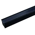 Accesorio Portada del perfil TUP35/35 / TKP35/35 BLACKLIGHT FROSTED 2M descarga, satinado, negro 200cm