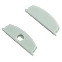 Tapa final BENDABLE FUP18/6B con posibilidad de alimentación, aluminio