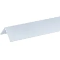 Accesorio Portada del perfil EP30/30 / CORNER 90° OPAL 2M angular, blanco opalino 200cm