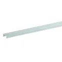 Accesorio Portada del perfil DIRECT SP49/25 OPAL 2M plano, blanco mate 200cm
