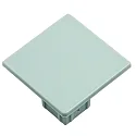 Tapa final EP30/30 angular, aluminio