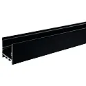 Perfil en U TUP35/35 versión de montaje en superficie, negro