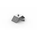 Abrazadera de montaje PFH351 - 45° - VARDAFLEX PLATIN inclinado, aluminio