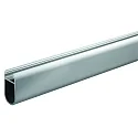 Perfil KSP18/34 COAT RAIL - 2M, aluminio eloxado