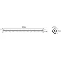 Rutec Projekt Barra luminosa VARDAFLEX NINQE PLUS - FRIDGE&FREEZER - 960MM rígido, conmutable IP54