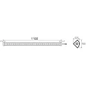 Rutec Projekt Barra luminosa VARDAFLEX NINQE PLUS - FRIDGE&FREEZER - 1180MM rígido, conmutable IP54