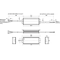 Rutec Projekt LED driver 186-277V AC/DC / 24V / 120W voltage constant, switchable, aluminium