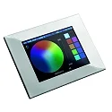 Panel de pantalla táctil LCD RGB DMX TOUCHSCREEN versión incorporada, RGB, 5 canales