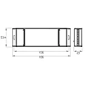 Rutec Projekt Atenuador de luz KNX ACTOR 350MA constante de voltaje, 4 canales, Controlable por KNX, azul