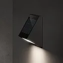 SIGOR Lámpara solar recargable ECOSTEP WALL con sensor IP65, gris grafito