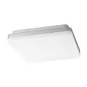 surface luminaire SQUARE 27 IP54, silver 
