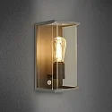 SIGOR Outdoor Wall luminaire NULATERN, 230V, IP54, 29 x 14 x 16cm, E27 max. 15W, die-cast aluminum, anthracite