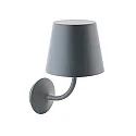 LED Outdoor Wall luminaire NUPARA, 230V, IP65, Ø 16.5cm / H 28.2cm / D 22.2cm, 7W 2700K 540lm, die-cast aluminum, anthracite