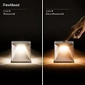 SIGOR battery table lamp NUTALIS 10X10CM cube shape, CCT Switch, with touch dimmer, with charger IP54, snow white dimmable