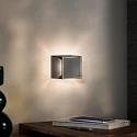 SIGOR Lámpara de mesa a pilas NUTALIS MINI 8X8CM forma de cubo, CCT Switch, con regulador táctil, con cargador